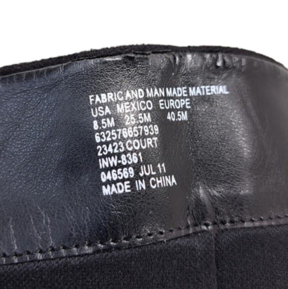 Velvet Heart Faux Suede Black Calf Women's Boots 8.5M - Picture 8 of 14